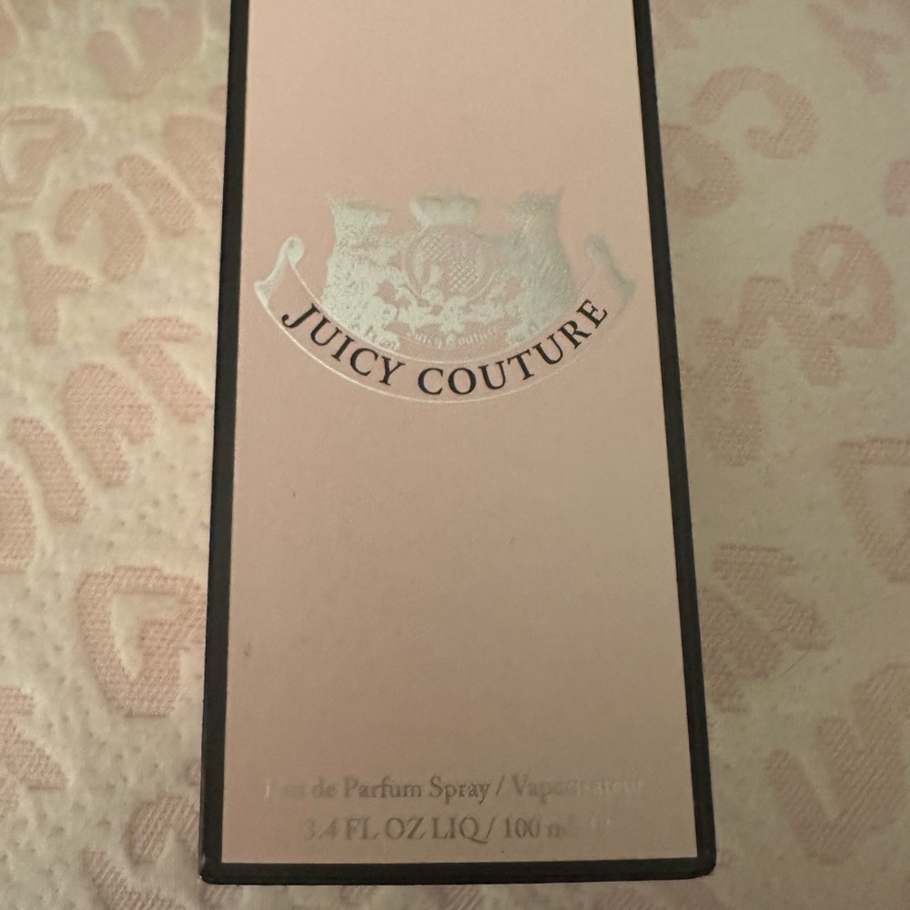 Juicy Couture Autographed Authentic Empty Perfume Box Bloomingdales Love P&G Y2K